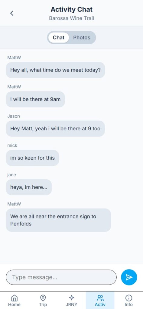 monoloci chat screen