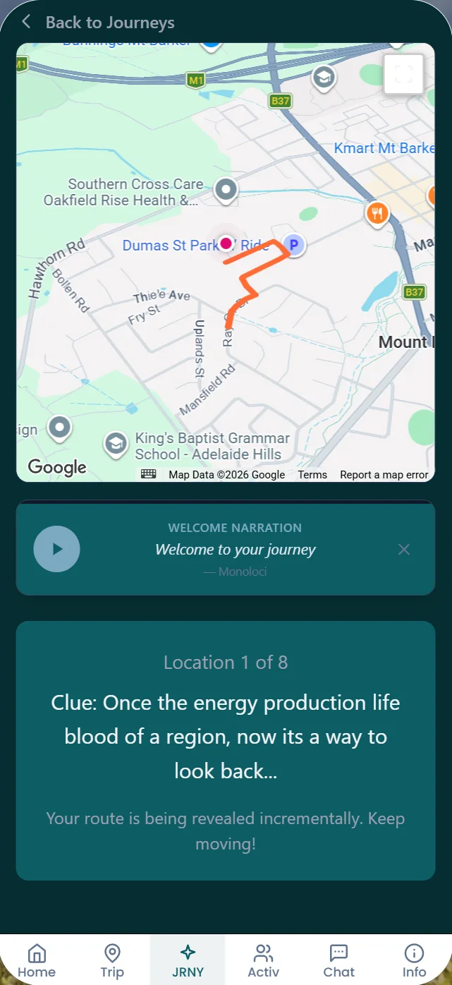 mystery journey