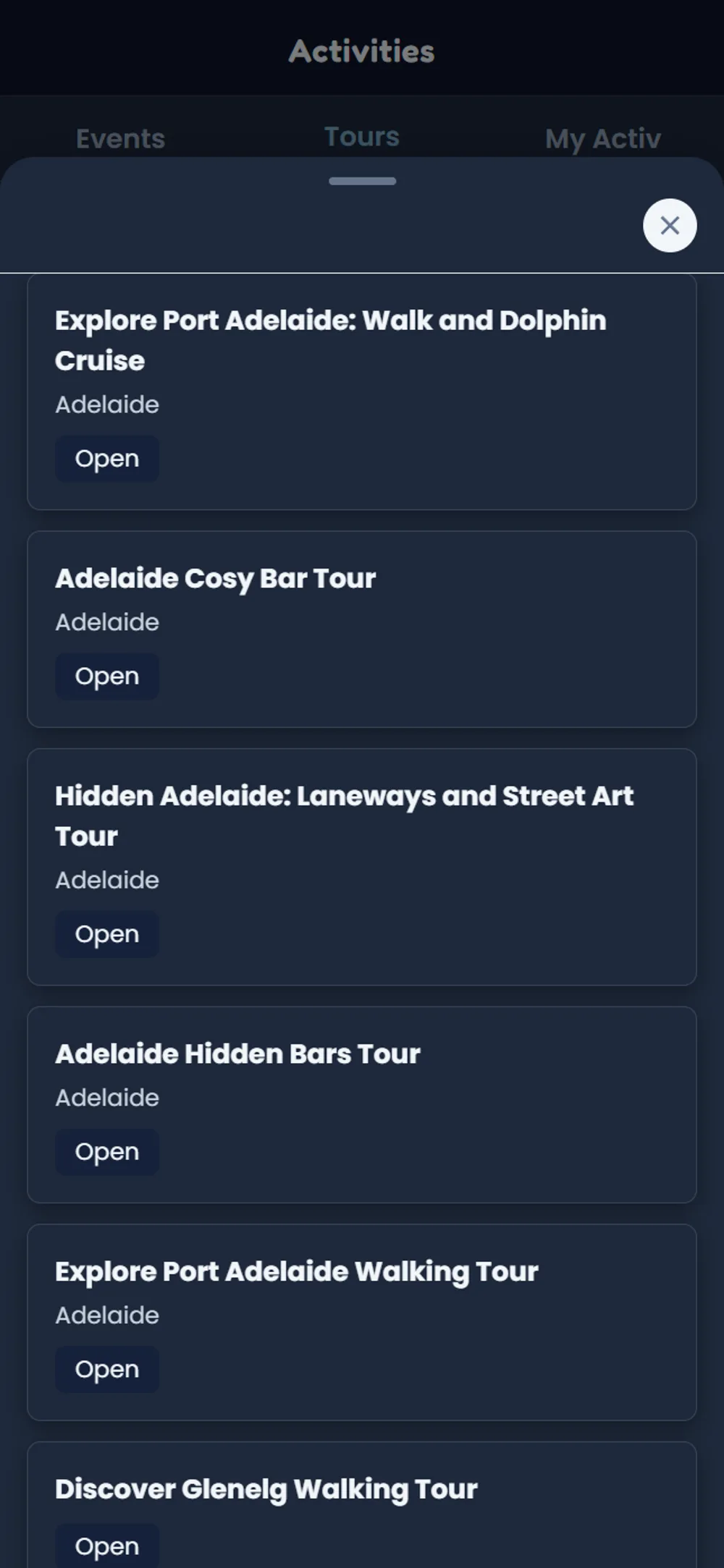 monoloci tour directory tour list
